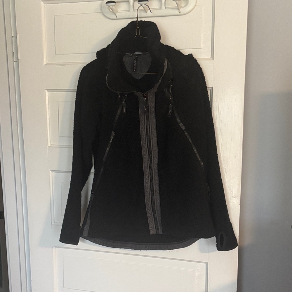 Kuhl Women's Black Sherpa Hooded Jacket